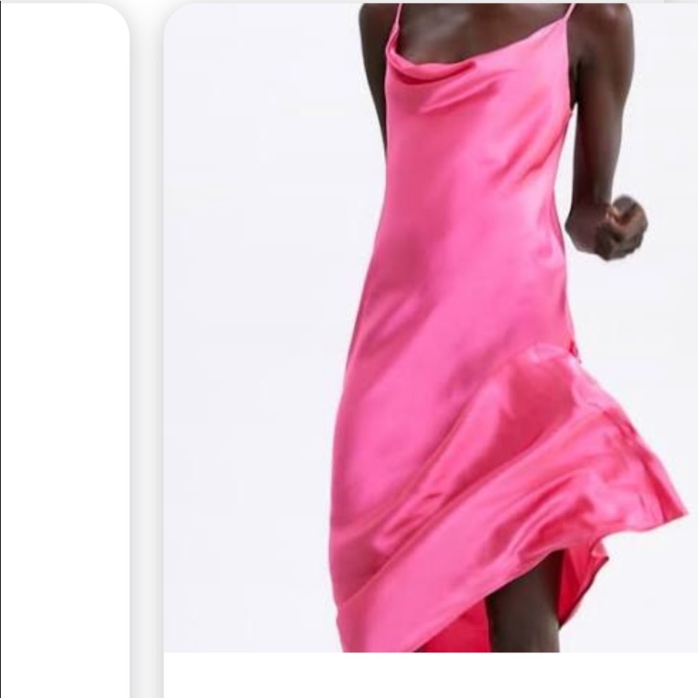 Zara pink dress